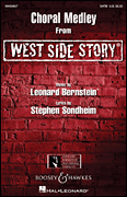 West Side Story SATB choral sheet music cover